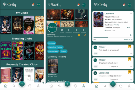 Phictly’s new app brings people together over their favorite books and TV shows