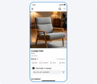 Facebook Marketplace gets new collaborative and social features, Meta AI integrations