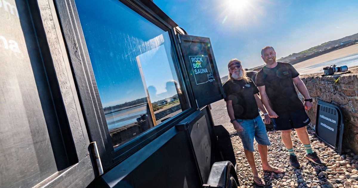 Glazier steps in to fix mobile sauna’s window for free – Guernsey Press