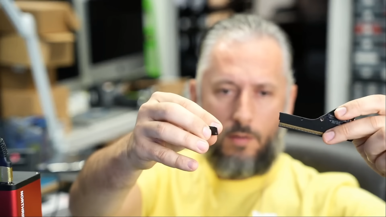 $10,000 RTX Pro 6000 Blackwell workstation GPU reportedly snaps under its own weight during transit, severs PCIe connector — lack of replacement parts renders card useless despite its modular design