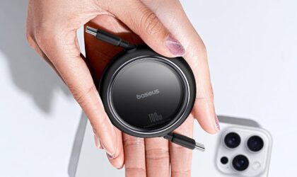 Baseus USB C to USB C Retractable Cable