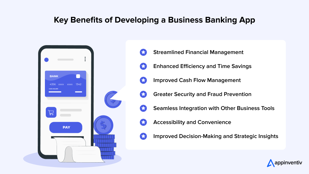  Key Benefits of Developing a Business Banking App