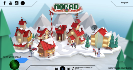 How to track Santa Claus this Christmas Eve using AI